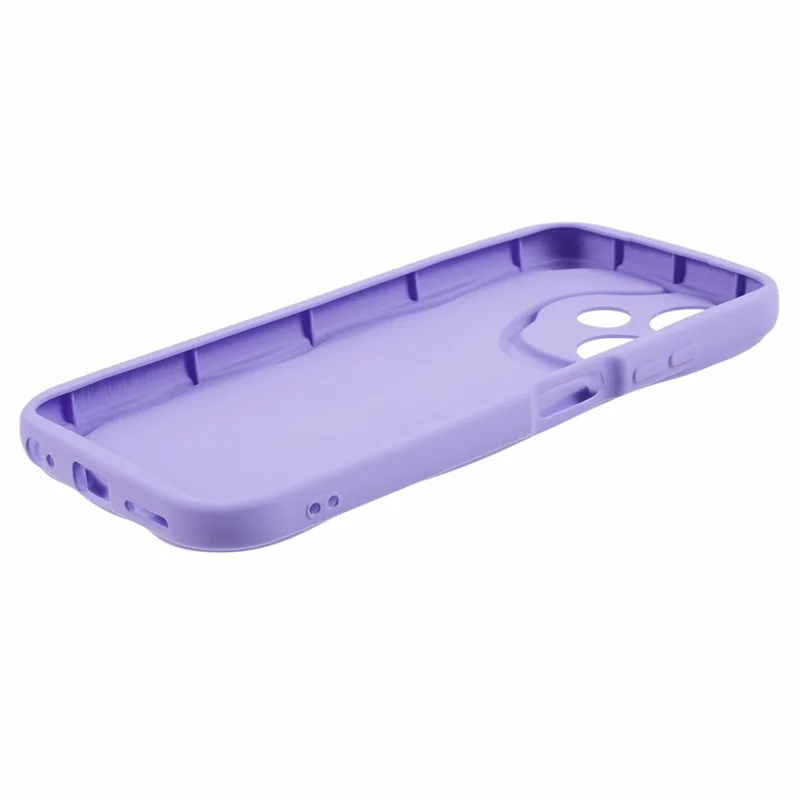 For Infinix Hot 30i Case Candy Color Shockproof Rubberized Mobile Phone TPU Cover - Purple