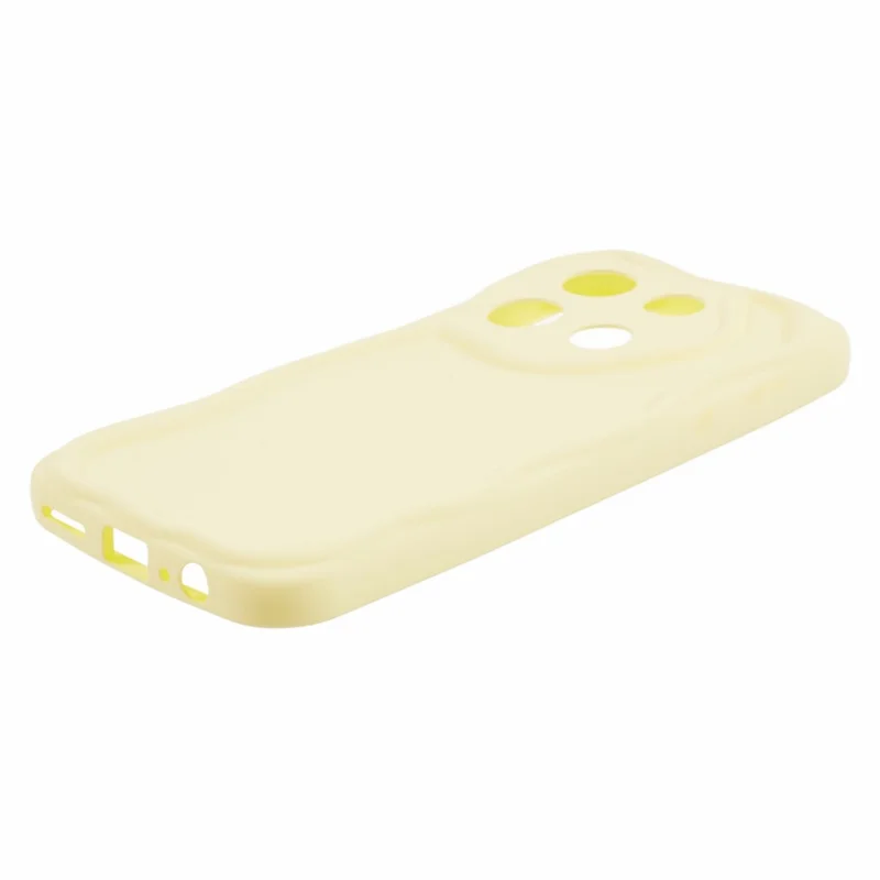 For Infinix Note 30 Pro 4G Case Candy Color Phone Shell Rubberized TPU Cover - Yellow