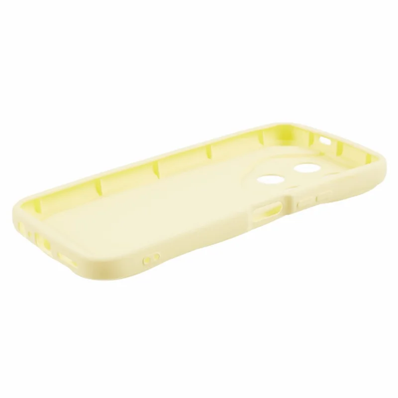 For Infinix Note 30 Pro 4G Case Candy Color Phone Shell Rubberized TPU Cover - Yellow