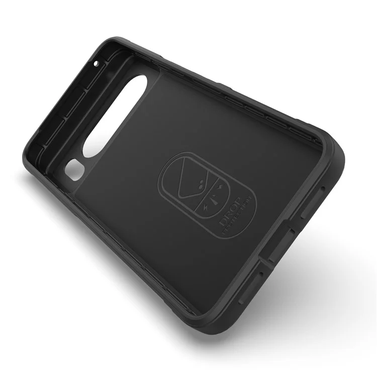 For Google Pixel 8 Pro Case Soft TPU Rugged Phone Cover - Black