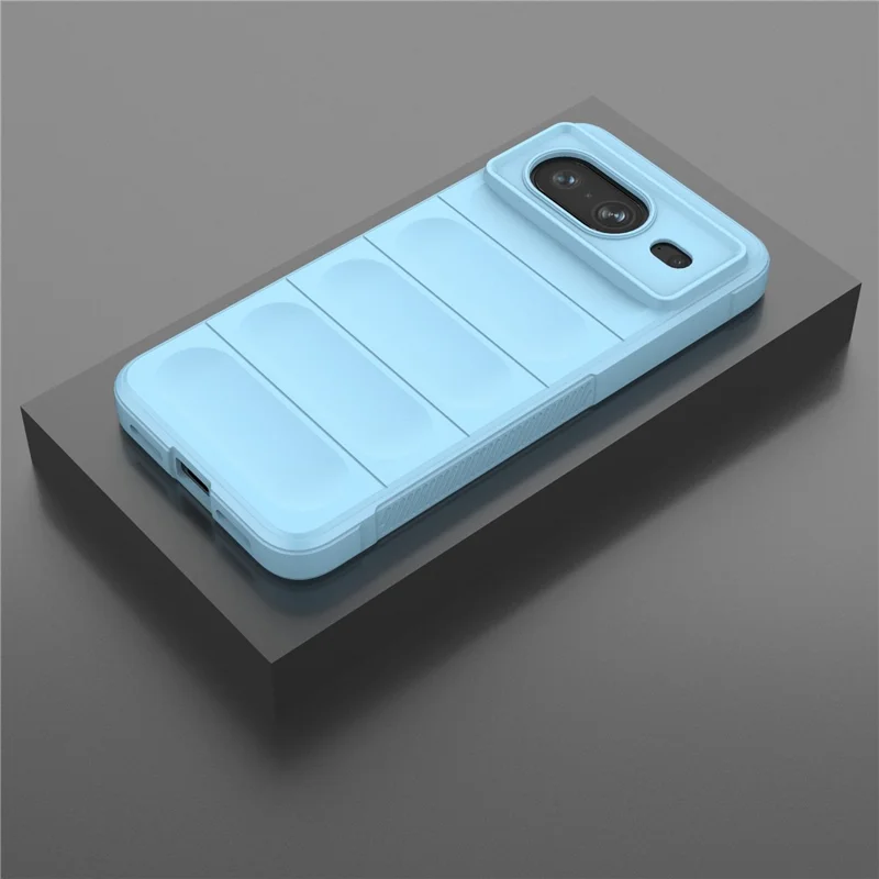 For Google Pixel 8 Case Rugged Shockproof TPU Phone Cover - Baby Blue