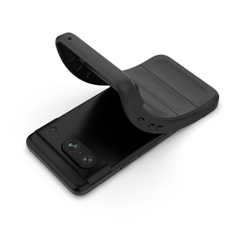 For Google Pixel 8 Case Rugged Shockproof TPU Phone Cover - Light Grey