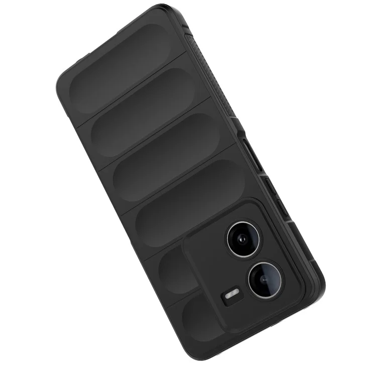Per il vivo iQOO Z8x 5G Case TPU Rugged Anti-Scratch Cell Phone Cover - Nero