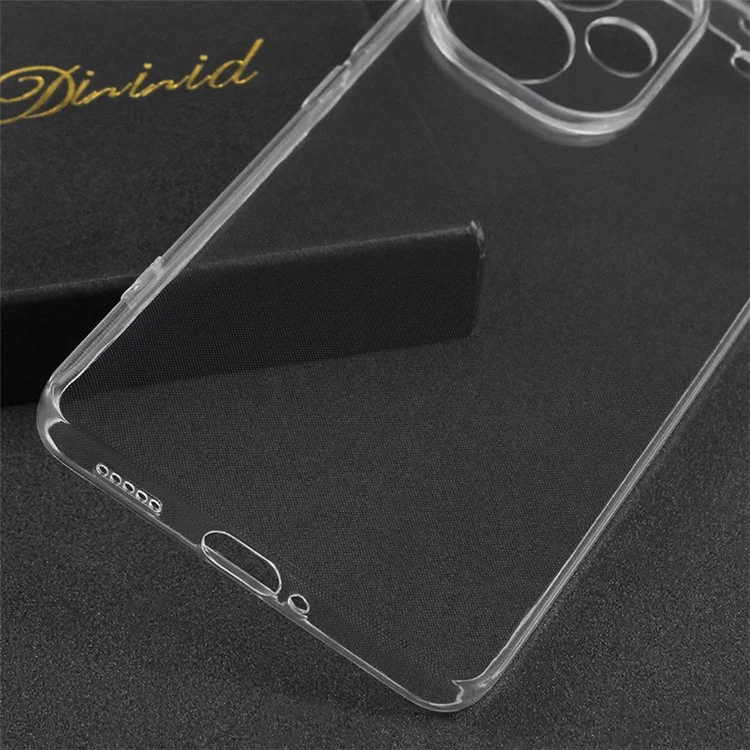 Pour Xiaomi Redmi Note 13 Pro+ 5G Découpes précises Étui de téléphone portable en TPU ultra-mince et transparent