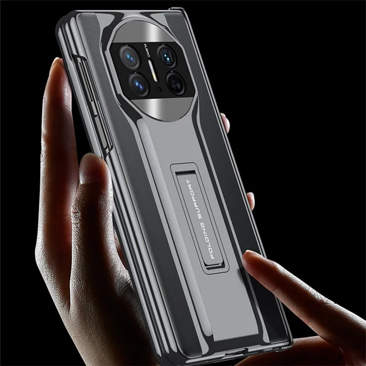 GKK для чехла Huawei Mate X5 с противошпионской пленкой для экрана, ударопрочный, с подставкой, защитный чехол из ПК - фиолетовый