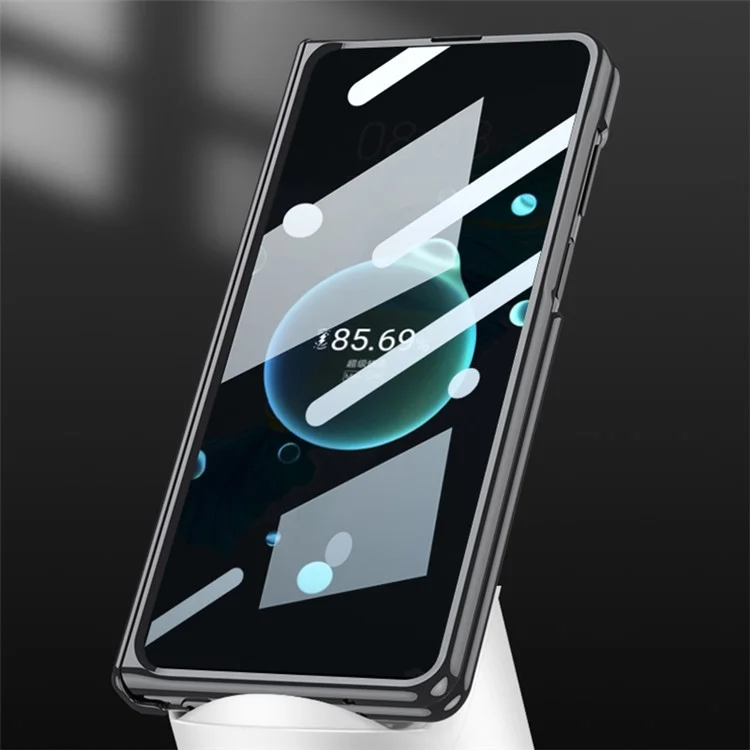 GKK для чехла Huawei Mate X5 с защитой от падения, подставкой, прозрачным защитным экраном - черный