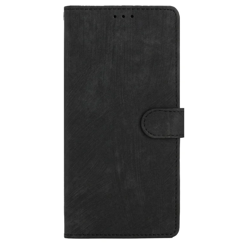 Para Samsung Galaxy A15 5G Case Stand Carteira Capa de Telefone de Couro - Preto