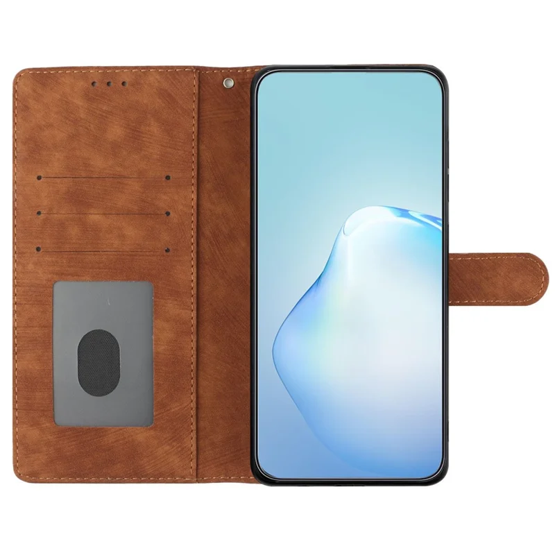 For Samsung Galaxy A15 5G Case Stand Wallet Phone Leather Cover - Brown