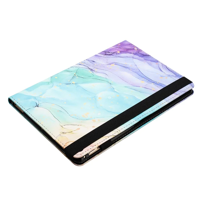 For Samsung Galaxy Tab A11 / A9 PU Leather Case Pattern Printing Tablet Cover with Card Holder - Oil Painting