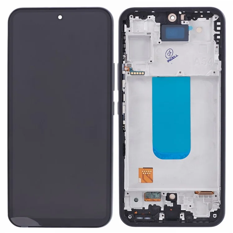 Pour Samsung Galaxy A54 5G A546 Grade C Écran LCD et Ensemble de Numéros + Pièce de Remplacement de Trame (technologie Tft) (sans Logo) - Noir