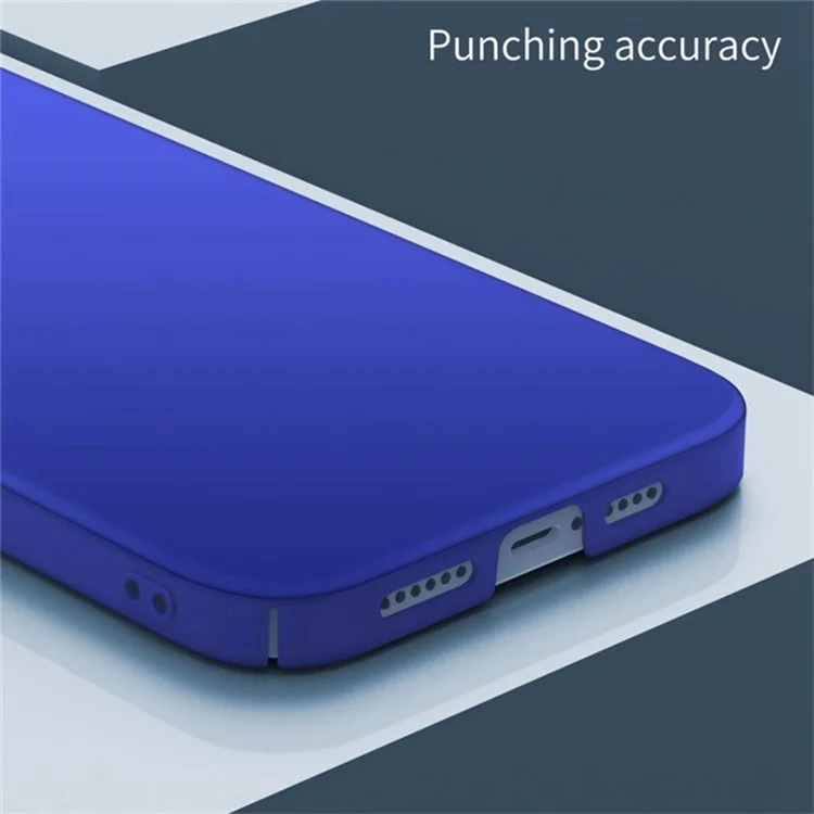 For iPhone 15 Anti-scratch Phone Cover Solid Color Shell PC Phone Case - Black