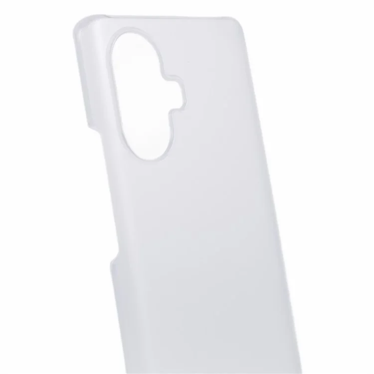 For Oppo K11x 5G / OnePlus Nord CE3 5G Case Rubberized PC Anti-scratch Phone Cover - Transparent