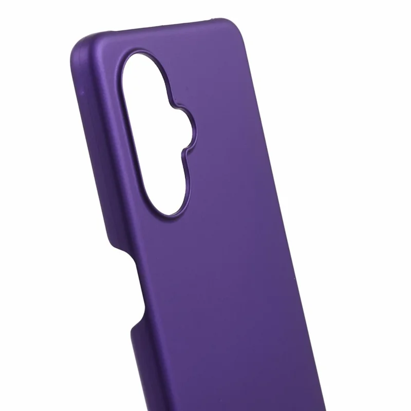 For Oppo K11x 5G / OnePlus Nord CE3 5G Case Rubberized PC Anti-scratch Phone Cover - Purple