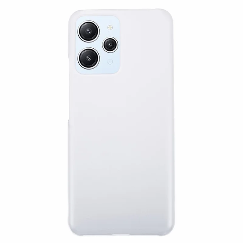 Para Xiaomi Redmi 12 4G Case Anti-drop Rubberized PC Cell Phone Cover - Transparente