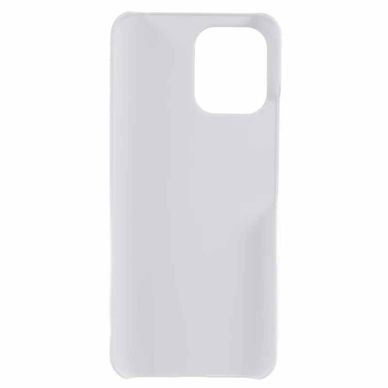For Xiaomi Redmi 12 4G Case Anti-drop Rubberized PC Cell Phone Cover - White