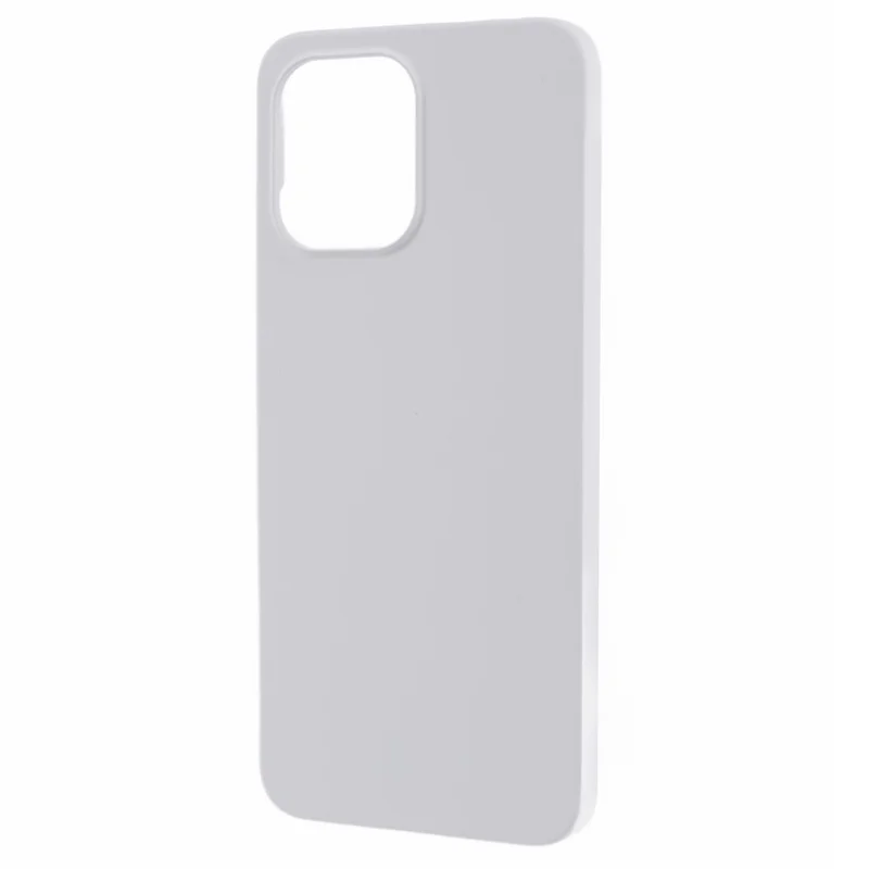 For Xiaomi Redmi 12 4G Case Anti-drop Rubberized PC Cell Phone Cover - White