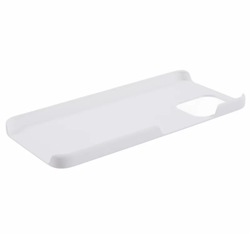 For Xiaomi Redmi 12 4G Case Anti-drop Rubberized PC Cell Phone Cover - White