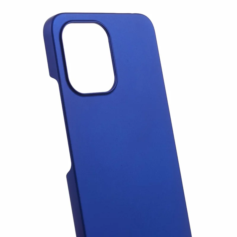 For Xiaomi Redmi 12 4G Case Anti-drop Rubberized PC Cell Phone Cover - Blue