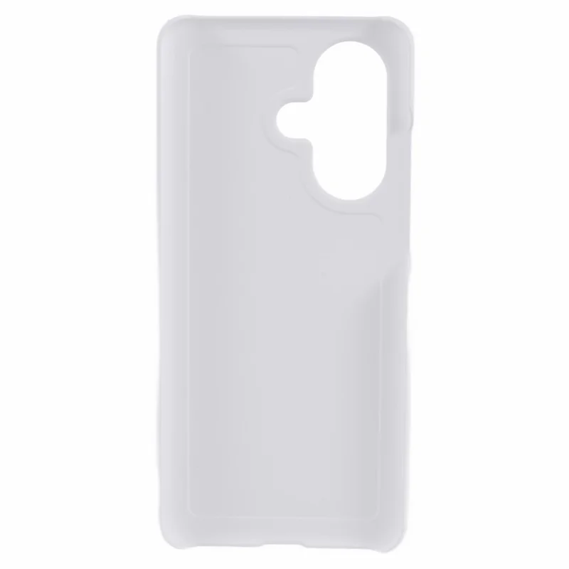 For Oppo K11 5G Case Solid Color Rubberized PC Mobile Phone Cover - White
