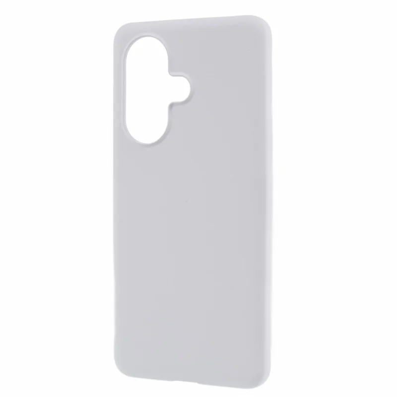 For Oppo K11 5G Case Solid Color Rubberized PC Mobile Phone Cover - White