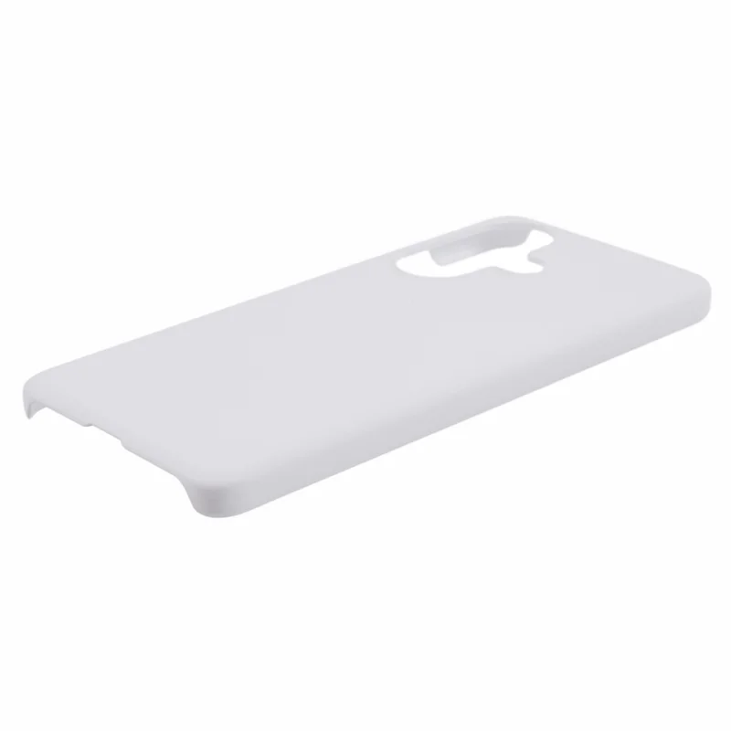 For Oppo K11 5G Case Solid Color Rubberized PC Mobile Phone Cover - White
