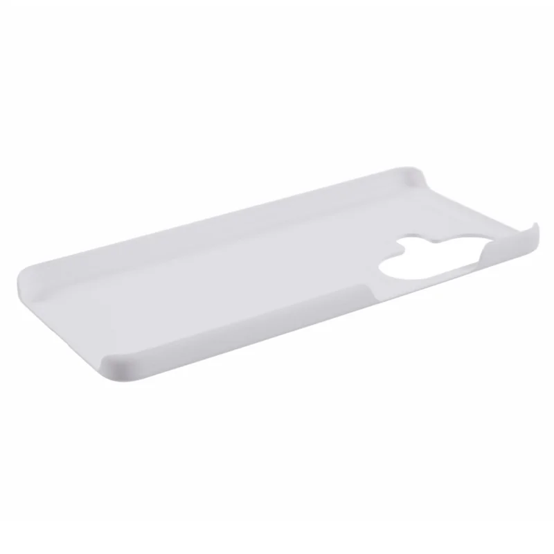 For Oppo K11 5G Case Solid Color Rubberized PC Mobile Phone Cover - White