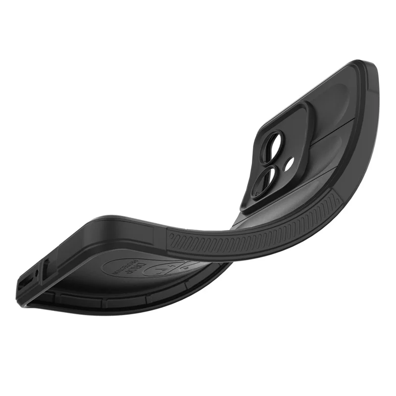 For Motorola Edge 40 Neo 5G TPU Case Rugged Shockproof Smartphone Cover - Dark Grey