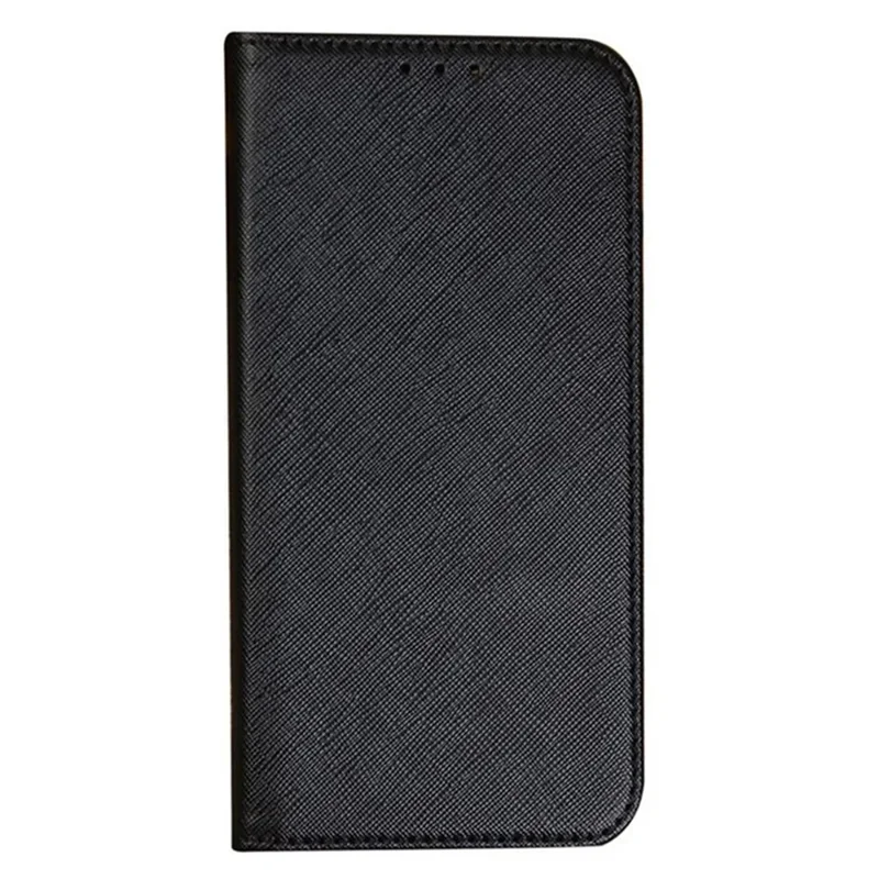 For Motorola Edge 40 Neo 5G Case PU Leather Wallet Magnetic Closing Phone Cover - Black