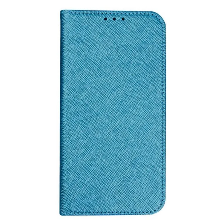 Für Motorola Edge 40 Neo 5G Case PU-Leder-Geldbörse mit Magnetverschluss - Himmelblau