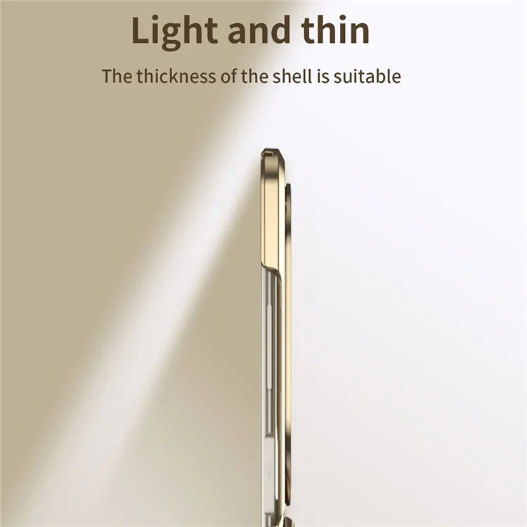 Per Oppo Trova N3 Flip 5G Case Frame Design Protezione Copertina Per Telefono PC - Oro