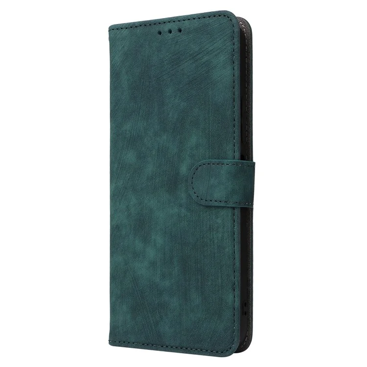 For Sony Xperia 5 IV 5G Case PU Leather Stand Phone Cover RFID Blocking Wallet with Strap - Green