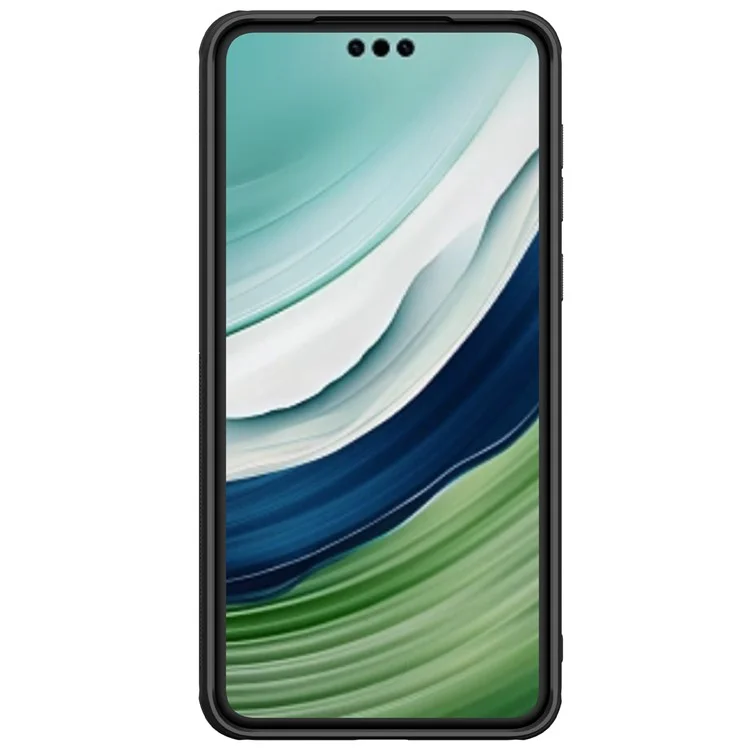 NILLKIN Frosted Shield Pro for Huawei Mate 60 Pro / 60 Pro+ Case Matte PC+TPU Magnetic Phone Cover - Black