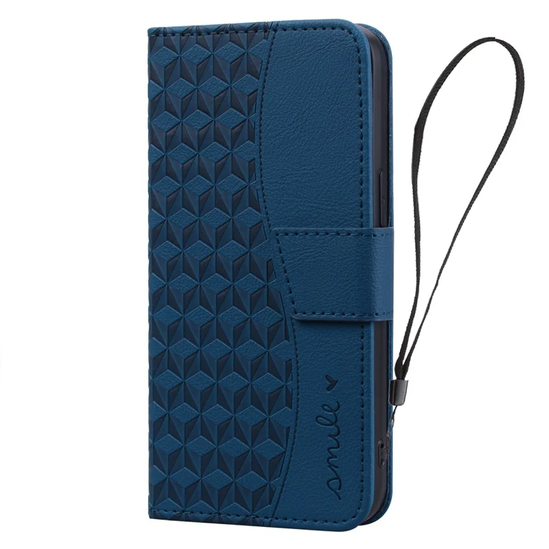 Para Samsung Galaxy S23 Case Imprinted Shockproof PU Leather Phone Wallet Cover - Safira