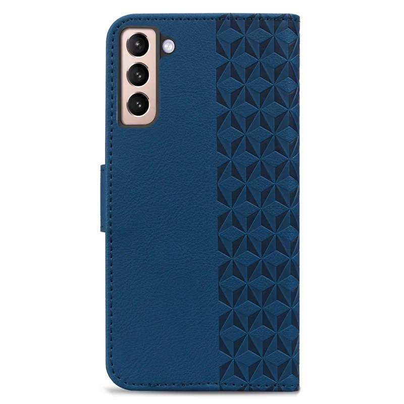 Para Samsung Galaxy S23 Case Imprinted Shockproof PU Leather Phone Wallet Cover - Safira