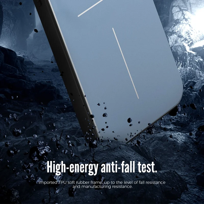 R-JUST RJ-52 for iPhone 15 Pro Anti-Fall Case Three-line Aluminum Alloy + TPU Phone Cover - Black