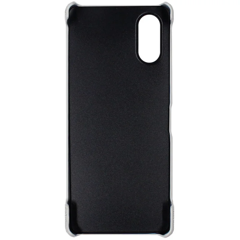 IMAK Ruiyi Series für Sony Xperia 5 V Case Cloth Texture Shell Stoßfester PU-Leder + PC Handyhülle - Hellgrau