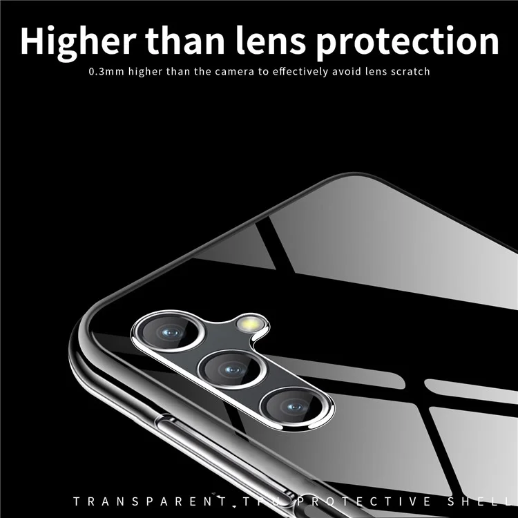 MOFI For Samsung Galaxy A05s 4G Clear Case Anti-scratch TPU Phone Cover