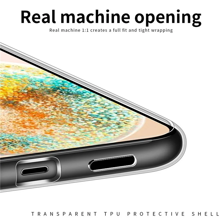 MOFI For Samsung Galaxy A05s 4G Clear Case Anti-scratch TPU Phone Cover