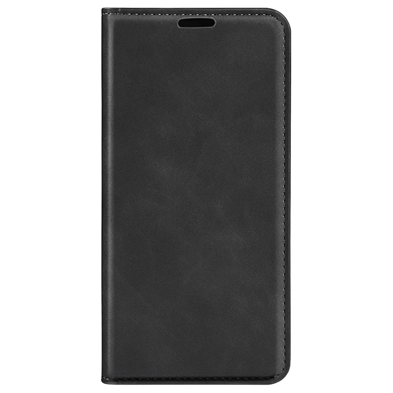 Case de couro sintético para Samsung Galaxy A15 5G, com suporte para cartões e dinheiro - Preto