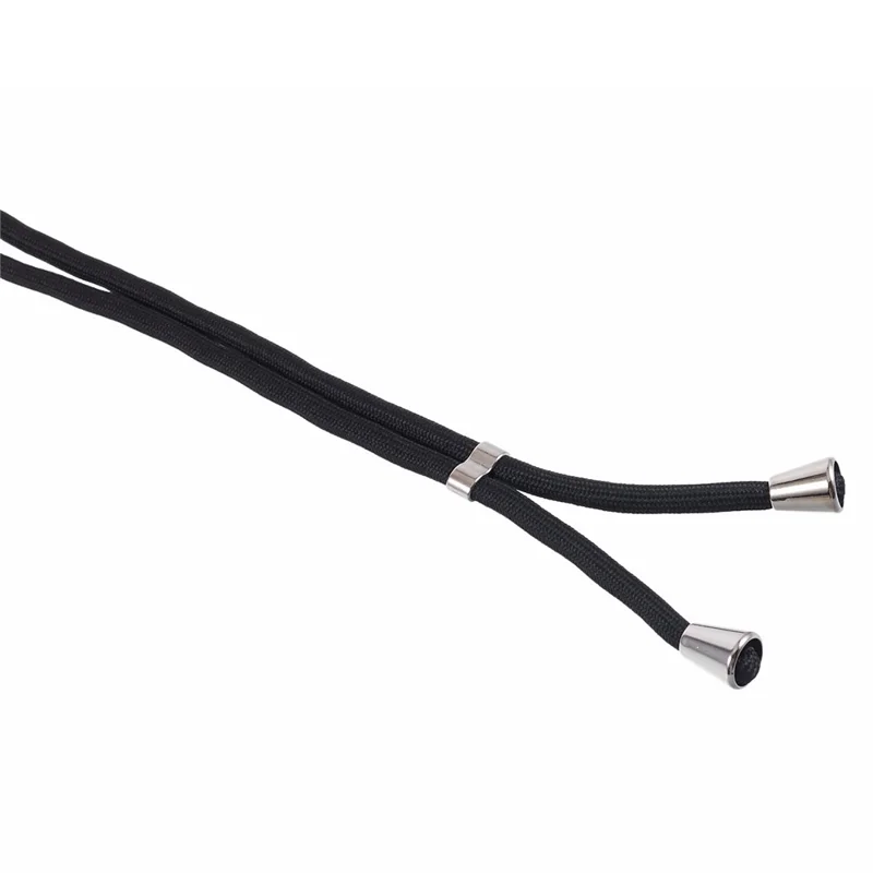 For Samsung Galaxy A52 4G / 5G / A52s 5G Case Precise Cutout TPU Cover with Long Lanyard - Black