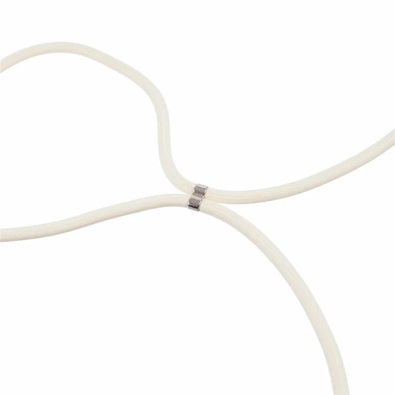 For Samsung Galaxy A52 4G / 5G / A52s 5G Case Precise Cutout TPU Cover with Long Lanyard - White