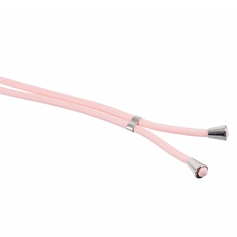 Pour Samsung Galaxy A23 4G / A23 5G (Version mondiale) Étui Housse de protection en caoutchouc avec long tour de cou - Rose