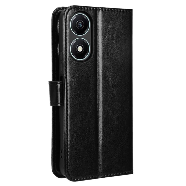 Pour Honor X5 Plus / Play 40C 5G Case Drop-proof Wallet Phone Cover - Noir