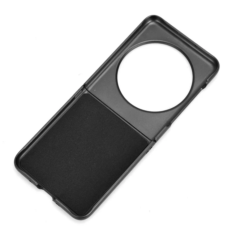Pour TECNO Phantom V Étui Flip Case PU Cuir + PC Housse de téléphone avec porte-carte - Noir