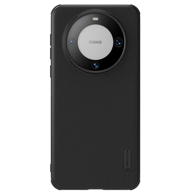 Nillkin Frosted Shield Pro Pour Huawei Mate 60 Case pc + Couverture de Téléphone Magnétique Tpu - Noir