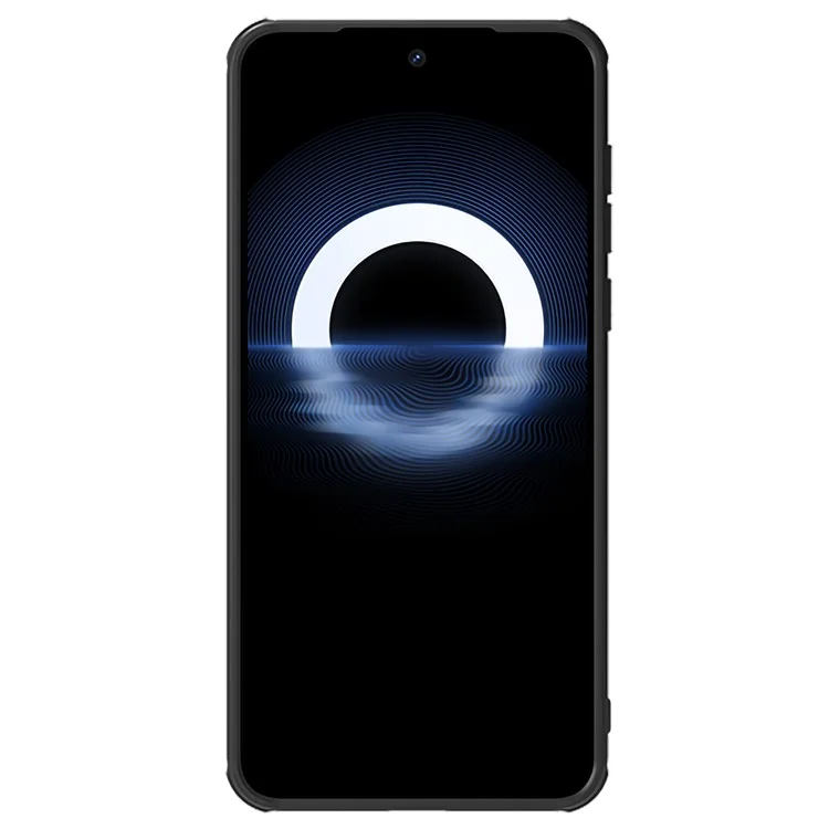 NILLKIN Frosted Shield Pro para Funda de Huawei Mate 60 Caso PC+TPU Magnético Cubierta del Teléfono - Negro