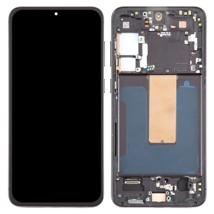 Pour Samsung Galaxy S23+ S916 Grade C Écran OLED et ensemble de numériseur + Cadre (Sans logo) - Noir