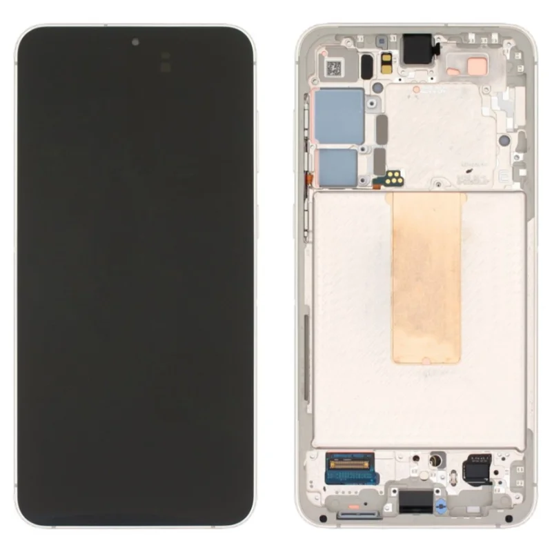 For Samsung Galaxy S23+ S916 Grade C OLED Screen and Digitizer Assembly + Frame (Without Logo) - Silver