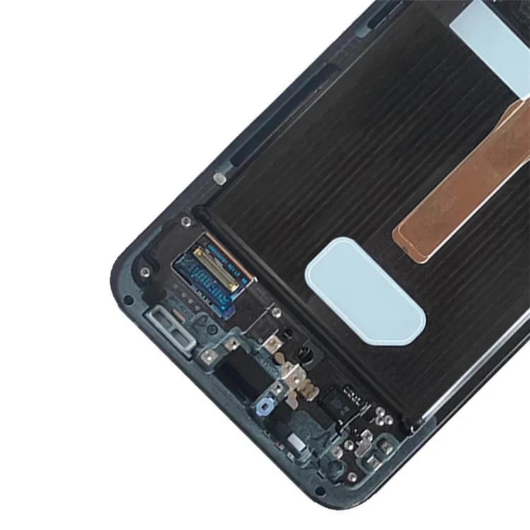 Per Samsung Galaxy S22+ 5G S906 Schermo OLED e Assemblaggio Digitizer di Classe C + Telaio (senza Logo) - Nero
