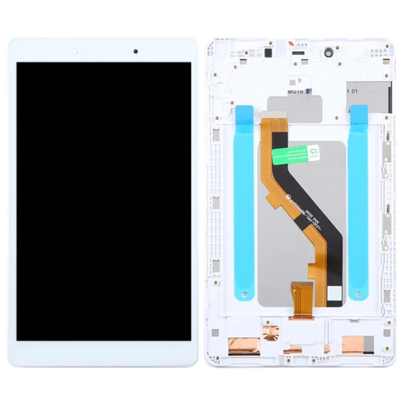 For Samsung Galaxy Tab A 8.0 (2019) SM-T290 (Wi-Fi) Grade B LCD Screen and Digitizer Assembly + Frame Replacement Part (without Logo) - White